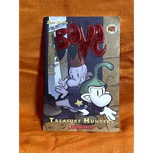 Bone: Treasure Hunters Graphic Novel by Jeff Smith First Scholastic Edition